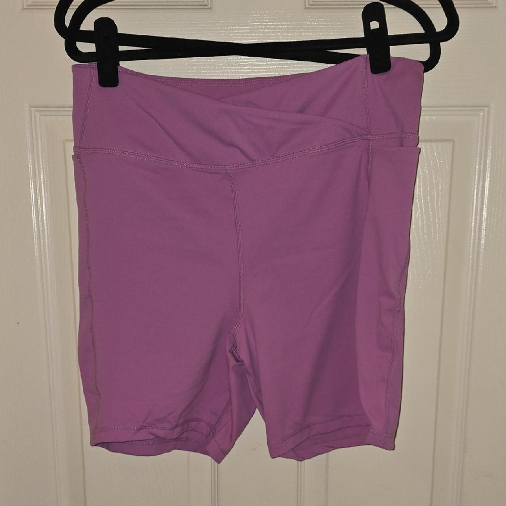 Danskin Purple Bike Shorts NWOT